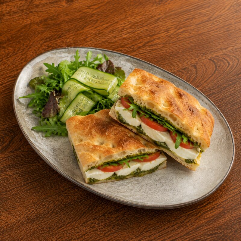Focaccia Caprese