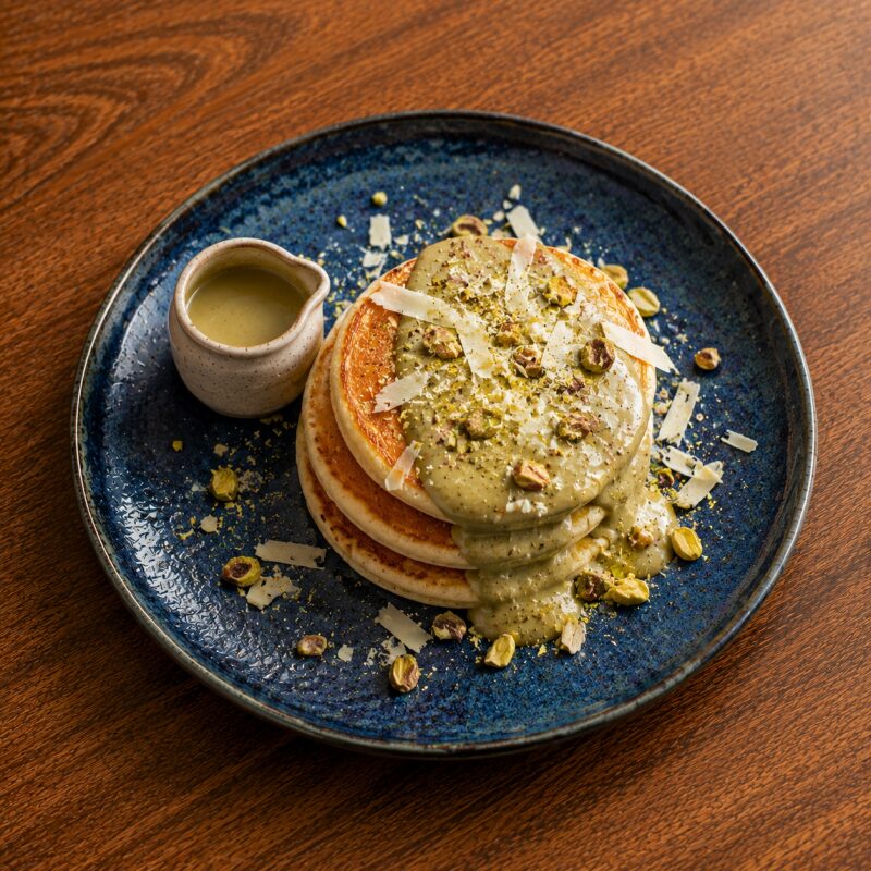 Pancakes à la pistache