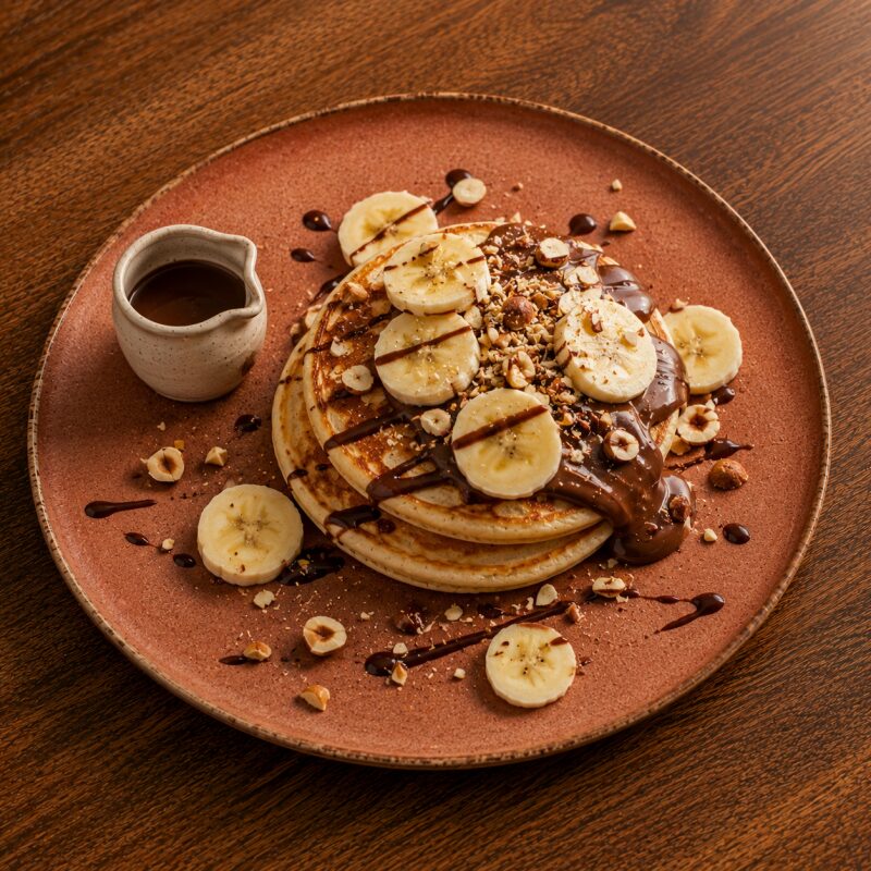 Pancakes chocolat & banane