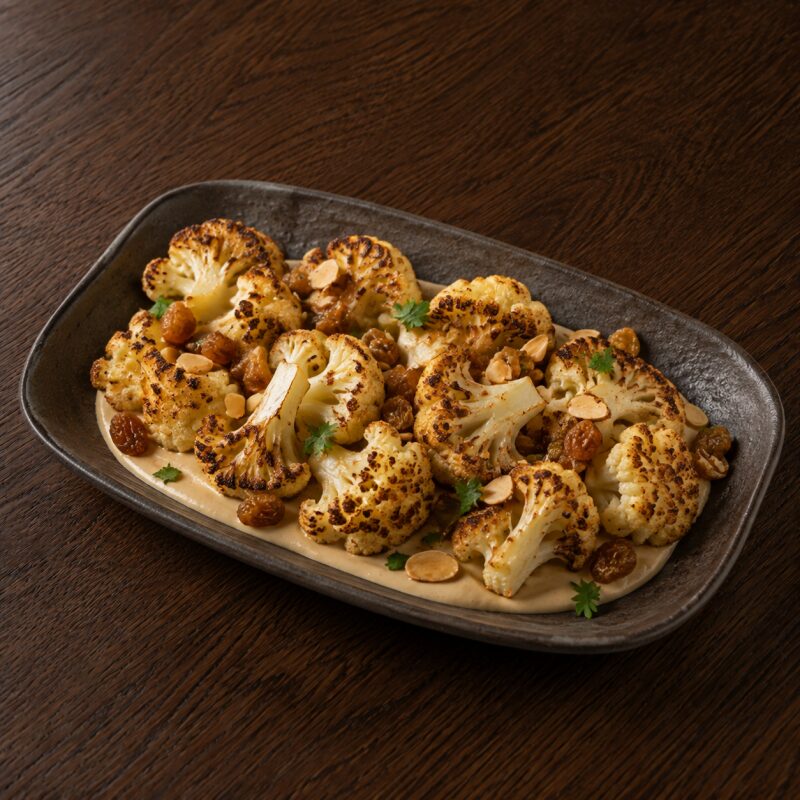 Coliflor asada