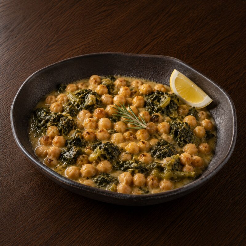 Garbanzos al horno