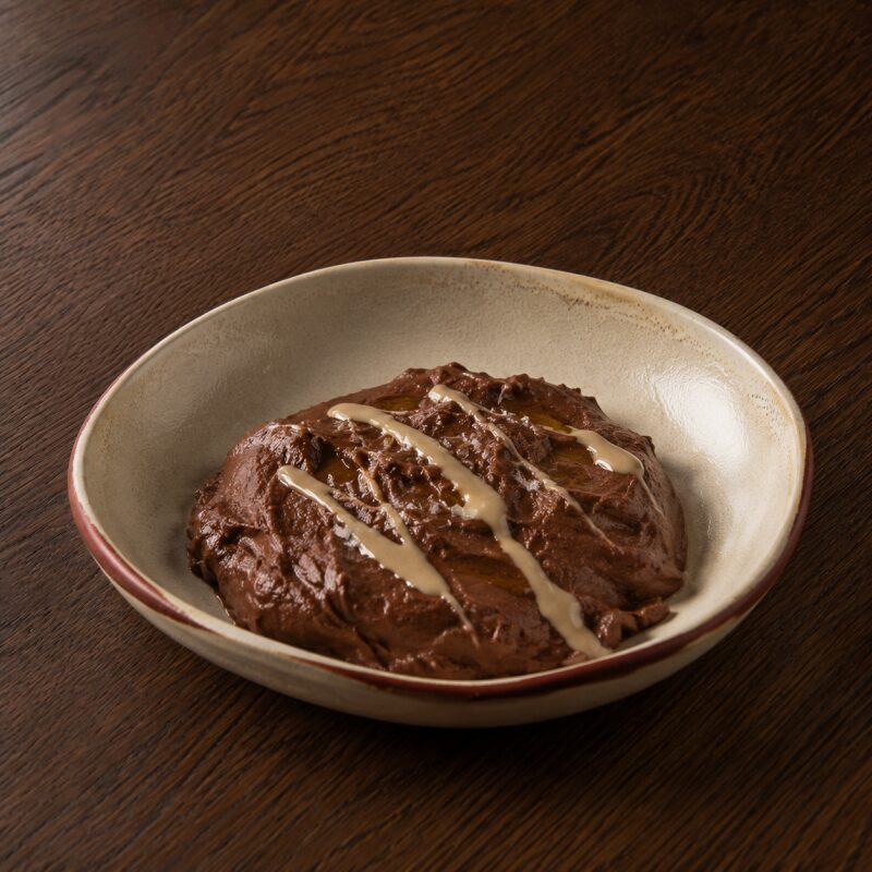 Mousse aus dunkler Schokolade